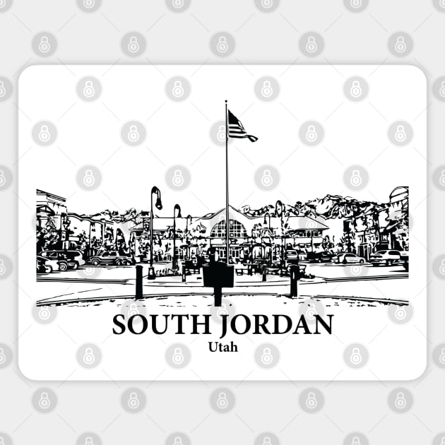 South Jordan - Utah Magnet by Lakeric